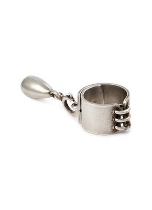 Detail View - Click To Enlarge - ANN DEMEULEMEESTER - Aurelie Silver Lockring