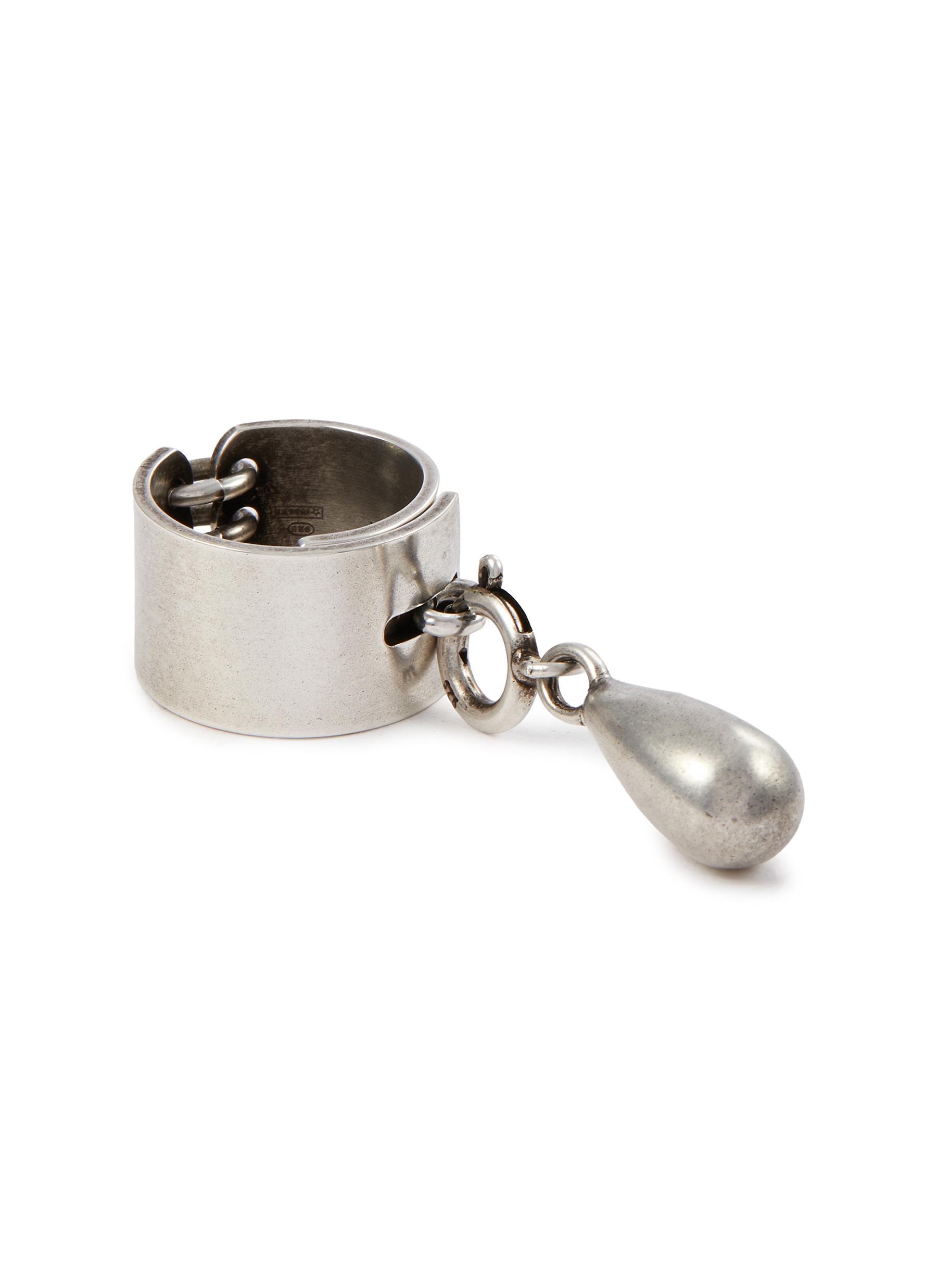 連休セールAnn Demeulemeester Silver Lock Ring ANN DEMEULEMEESTER | Aurelie Silver Lockring | Women | Lane Crawford