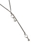 Detail View - Click To Enlarge - ANN DEMEULEMEESTER - Pama Keys Silver Necklace