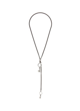 Main View - Click To Enlarge - ANN DEMEULEMEESTER - Pama Keys Silver Necklace