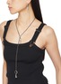 Figure View - Click To Enlarge - ANN DEMEULEMEESTER - Pama Keys Silver Necklace