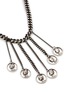 Detail View - Click To Enlarge - ANN DEMEULEMEESTER - Tala Coin Signet Silver Necklace