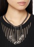 Front View - Click To Enlarge - ANN DEMEULEMEESTER - Tala Coin Signet Silver Necklace