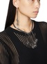Figure View - Click To Enlarge - ANN DEMEULEMEESTER - Tala Coin Signet Silver Necklace