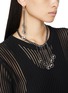 Figure View - Click To Enlarge - ANN DEMEULEMEESTER - Ebby Coin Signet Silver Earrings