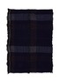 Main View - Click To Enlarge - YS ACCESSORIES - Plaid Wool Blend Frill Scarf