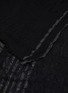 Detail View - Click To Enlarge - YS ACCESSORIES - Plaid Wool Blend Frill Scarf