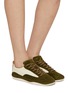 Figure View - Click To Enlarge - EQUIL - Melbourne Suede Women's Sneakers