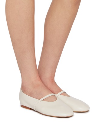 Figure View - Click To Enlarge - EQUIL - Vienna Leather Mary Jane Flats