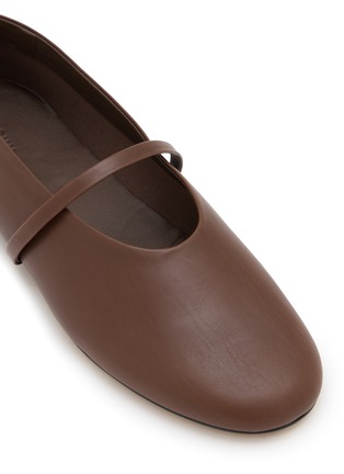 Detail View - Click To Enlarge - EQUIL - Vienna Leather Mary Jane Flats