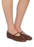 Figure View - Click To Enlarge - EQUIL - Vienna Leather Mary Jane Flats