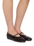 Figure View - Click To Enlarge - EQUIL - Vienna Leather Mary Jane Flats