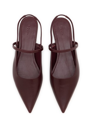 Detail View - Click To Enlarge - EQUIL - Glasgow Single Band Leather Slingback Flats