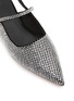 Detail View - Click To Enlarge - EQUIL - Glasglow Suede Rhinestone Slingback Flats