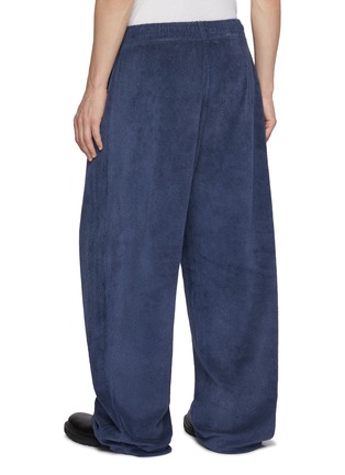 Back View - Click To Enlarge - ALEXANDERWANG - Logo Embroidered Cotton Track Pants