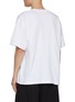 Back View - Click To Enlarge - ALEXANDERWANG - Oversized Skyline Graphic Embroidered Logo Cotton T-Shirt