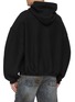 Back View - Click To Enlarge - ALEXANDERWANG - Star Puff Logo Oversized Hoodie