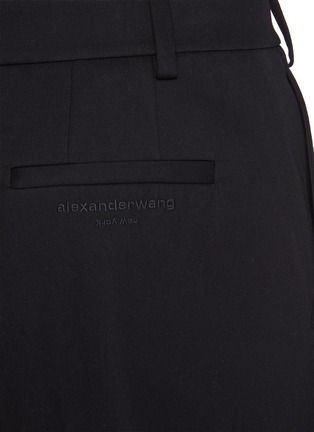  - ALEXANDERWANG - Chain Detail Tailored Cotton Pants