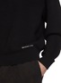  - ALEXANDERWANG - Long Sleeve Logo Knit Polo Sweatshirt