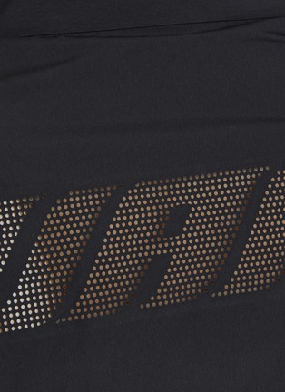  - ALEXANDERWANG - Perforated Logo Tech Shirt