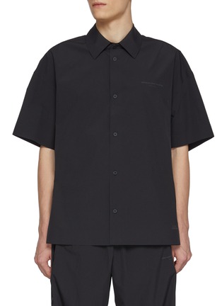 Main View - Click To Enlarge - ALEXANDERWANG - Perforated Logo Tech Shirt