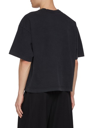 Back View - Click To Enlarge - ALEXANDERWANG - Star Logo Cotton Jersey T-Shirt