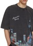  - ALEXANDERWANG - Shanghai Skyline Graphic Cotton T-Shirt