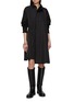 Figure View - Click To Enlarge - SACAI - Belted Poplin Shirt Dress