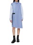 Main View - Click To Enlarge - SACAI - Belted Cotton Poplin Shirt Dress