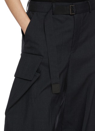  - SACAI - Exaggerated Wool Suiting Pants