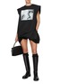 Figure View - Click To Enlarge - SACAI - Extreme Shoulder Printed T-Shirt