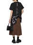 Figure View - Click To Enlarge - SACAI - Paisley Scarf Drape Top