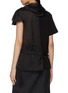 Back View - Click To Enlarge - SACAI - Scarf Cotton T-Shirt