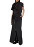 Figure View - Click To Enlarge - SACAI - Scarf Cotton T-Shirt