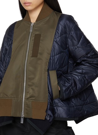  - SACAI - Hybrid Nylon Quilt Jacket