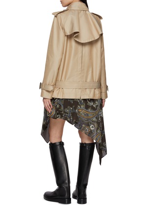 Back View - Click To Enlarge - SACAI - Paisley Print Jacket