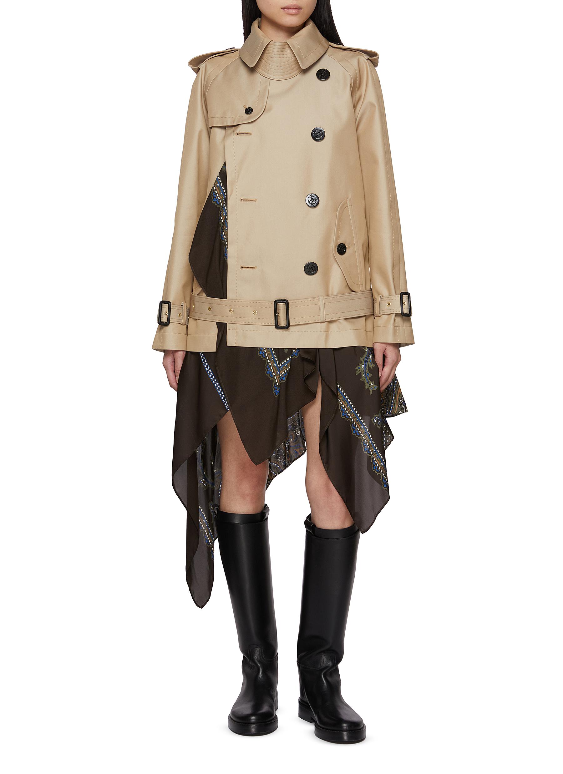 【sacai 21ss】Archive Print Mix Coat サイズ1 SACAI | Paisley Print Jacket | Women | Lane Crawford