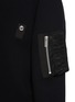  - SACAI - Zippered Sleeve Pocket Sponge Sweat Sweatshirt