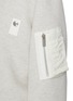  - SACAI - Zippered Sleeve Pocket Sponge Sweat Sweatshirt