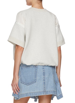 Back View - Click To Enlarge - SACAI - Drawstring Hem Drawstring Top
