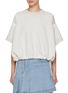 Main View - Click To Enlarge - SACAI - Drawstring Hem Drawstring Top