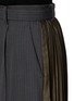  - SACAI - Hybrid A-Line Pleated Skirt