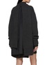 Back View - Click To Enlarge - SACAI - Layered Hybrid Wool Knit Dress