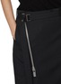  - SACAI - Front Zip Suiting Wool Maxi Skirt