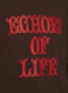  - SACAI - Echoes Of Life Print Long Sleeve Cotton T-Shirt