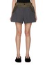 Main View - Click To Enlarge - SACAI - Hybrid Striped Shorts