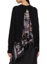 Back View - Click To Enlarge - SACAI - Paisley Hem Wool Top