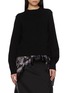 Main View - Click To Enlarge - SACAI - Paisley Hem Wool Top