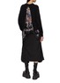 Figure View - Click To Enlarge - SACAI - Paisley Hem Wool Top