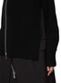  - SACAI - Hybrid Stripe Knit Coat Dress